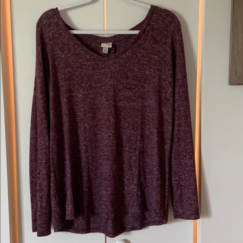 Maroon shirt